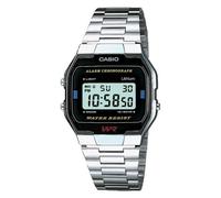 Casio Cadran Numérique Rétro Vintage / Bracelet En Acier Inoxydable A163WA-1QES