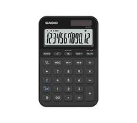 Casio Calculatrice de bureau MS-20YC - 12 chiffres - Grand écran - Mémoire 3 touches - Noir