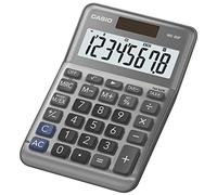 Casio Calculatrice de bureau MS-80F Gris Écran 8 Piles et solaire 101 x 148.5 x 27.6 mm