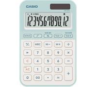 Casio Calculatrice de bureau vert clair (101 x 18 x 154,5 mm)