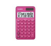 CASIO Calculatrice de poche à 10 chiffres SL-310UC-RD-S-EC, coloris rose