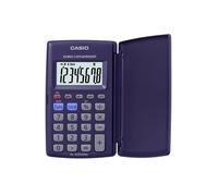 Casio Calculatrice de poche HL-820VERA - 8 chiffres grand écran avec pourcentage + conversion Euro
