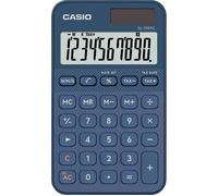 Casio Calculatrice de poche SL-310YC – Calcul de l'heure – Bleu marine