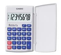 Casio PETITE FX – Scolaire Primaire – Blanche
