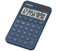 Casio Calculatrice de poche SL-310YC – Calcul de l'heure – Bleu marine