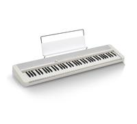 Casio Piano-Keyboard Casiotone CT-S1-76WE — 76 touches à frappe dynamique, 61 sons, Blanc