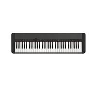 Casio Casiotone CT-S1BK Piano-Keyboard avec 61 Touches à Frappe Dynamique, 61 sons, Noir