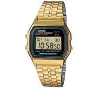 Casio Chronographe Vintage À Alarme (35 Mm), Cadran Numérique Noir A159WGEA-1EF