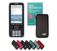 Casio Classpad II (fx-CP400) avec Housse de Protection Noir et Manuel (176 Pages, 17x24cm) - Calculatrice Graphique - Smart Set