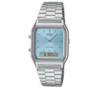 Casio Collection Edgy Montre Ana-Digi Acier/Bleu Clair AQ-230A-2A1MQYES