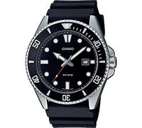 Casio Montre Homme MDV-107-1A1VEF Noir Acier Étanchéité 20 Bars