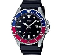 Casio Montre Timeless MDV-107-1A3VEF Homme 45 mm Analogique Quartz Verre minéral Argent