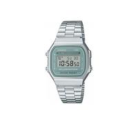 Casio Vintage A168WA-3AYES - Femme - Numérique - Montre digitale/montre connectée - Stainless steel - Plexiglas