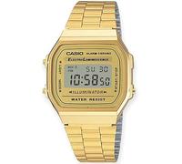 Casio Collection Montre dorée pour homme # A-168WG-9, doré, Classique ou de luxe