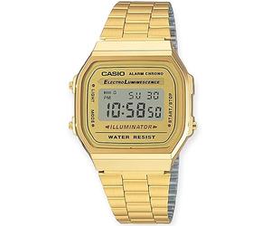 Casio Collection Montre dorée pour homme # A-168WG-9, doré, Classique ou de luxe