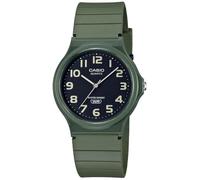 Casio Collection MQ-24 Montre Unisexe, Vert/Noir, Montre analogique Classique, décontractée et Simple