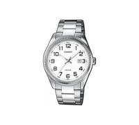 Casio Collection MTP-1302D-7BVEF Hommes - Montre analogique quartz, date, verre minéral, bracelet acier argenté 38 mm