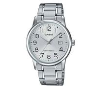 CASIO Collection MTP-V002D-7B montre quartz bracelet acier SIlver Dial Data