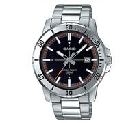 Montre à quartz pour homme CASIO MTP-VD01D-1E2 | Boîtier et bracelet en acier...