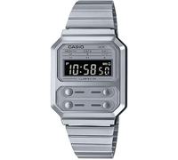 Casio Collection Vintage Mens Digital Watch Silver
