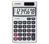 Casio CSOSL300SV - Calculatrice portative SL-300SV Blanc 0,3"" x 2,8"" x 4,6"" (SL-300)
