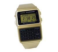 Casio Data Bank Men's Watch Dbc-611G-1Df Gold Black Black