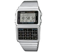 Casio Montre mixte Databank DBC-611-1D Quartz digital Cadran LCD Bracelet acier gris