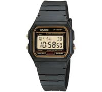 Casio Digital Watch with Black Resin Strap (F91WG-9QDF) 216