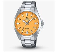Casio Edifice (42 Mm) Cadran Jaune / Bracelet En Acier Inoxydable
