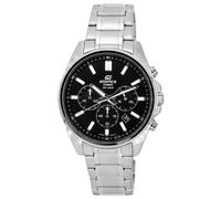 Casio EDIFICE Chronographe Cadran Noir À Quartz EFV-650D-1A 100M Montre Homme