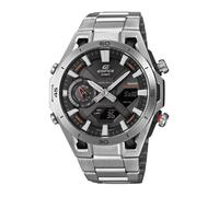 Montre homme bracelet acier - Casio - Casio Edifice ECB-2300D-1AEF noire et rougeBluetooth