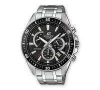 Casio Montre-bracelet EFR-552D-1AVUEF – Quartz analogique, acier inoxydable argenté/noir