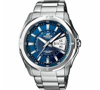 Casio Montre Edifice EF-129D-2AVEF Analogique Argent Homme