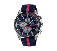 Casio Edifice Toro Rosso Chrono Acier Nylon Bleu et Rouge EQB-1000TR-2AER