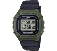 Casio Montre pour hommes W-218H-3AVEF Vert