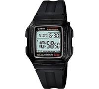 CASIO F-201WA-1A Montre numérique pour homme avec cadran gris, gris