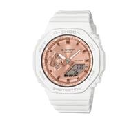 Casio, Femme, Accessoires, Blanc, Taille: ONE Size Montre en Résine Blanche Analogique/Numérique avec Fonctions Avancées