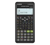 Casio - Calculatrice scientifique FX-570ES Plus 2 - 417 fonctions, écran naturel - Noir