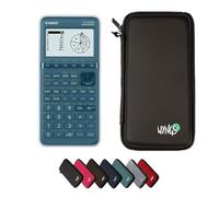 Casio fx-7400GIII avec Housse de Protection WYNGS Incluse Noir - Calculatrice Graphique - Pack de Base