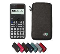 Casio fx-810DE CW ClassWiz avec Housse de Protection WYNGS Incluse Gris Foncé - Calculatrice Scientifique - Pack de Base