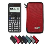 Casio fx-810DE CW ClassWiz avec Housse de Protection WYNGS Incluse Rouge - Calculatrice Scientifique - Pack de Base