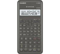 CASIO FX-82MS-2 wissenschaftlicher Taschenrechner, 2-Zeilen Display | Schulrechner mit 240 Funktionen, 2-Zeilen Display, Trigonometrie, Statistik, Bruchrechnung, 9 Variablenspeicher