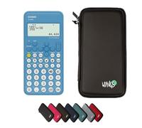 Casio fx-82NL avec Housse de Protection WYNGS Incluse Noir - Calculatrice Scientifique - Pack de Base