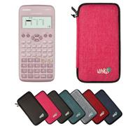 Casio FX-83GT X Rose + Garantie étendue + housse de protection Rose