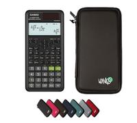 Casio fx-85ES Plus 2nd Edition incluant Une Housse de Protection WYNGS en Noir - Pack de Base (Anglais)