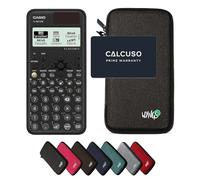 Casio fx-991CW ClassWiz avec Housse de Protection WYNGS Incluse Gris Foncé - Calculatrice Scientifique - Pack de Base