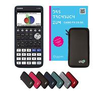 Casio fx-CG50 avec Housse de Protection Noir et Manuel (92 Pages, DIN A4) - Calculatrice Graphique - Smart Set
