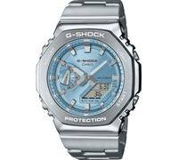 Casio Chronographe GM-2110D-2AER G-Shock Quartz Acier Argent