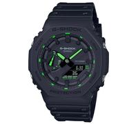 CASIO G-SHOCK Classique AnaDigi Montre Pour Homme Noir/Vert GA-2100-1A3ER