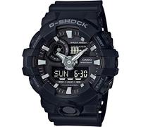 Casio Montre G-Shock GA-700-1BER Quartz Homme 52 mm Analogique/Numérique Bracelet Rubber Noir